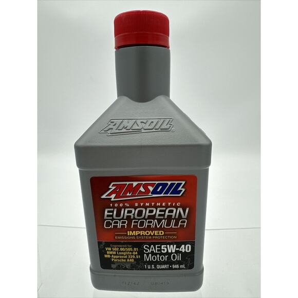 Amsoil 5w40 European Synthetic Motor Oil 1 Quart - Picture 2 of 4